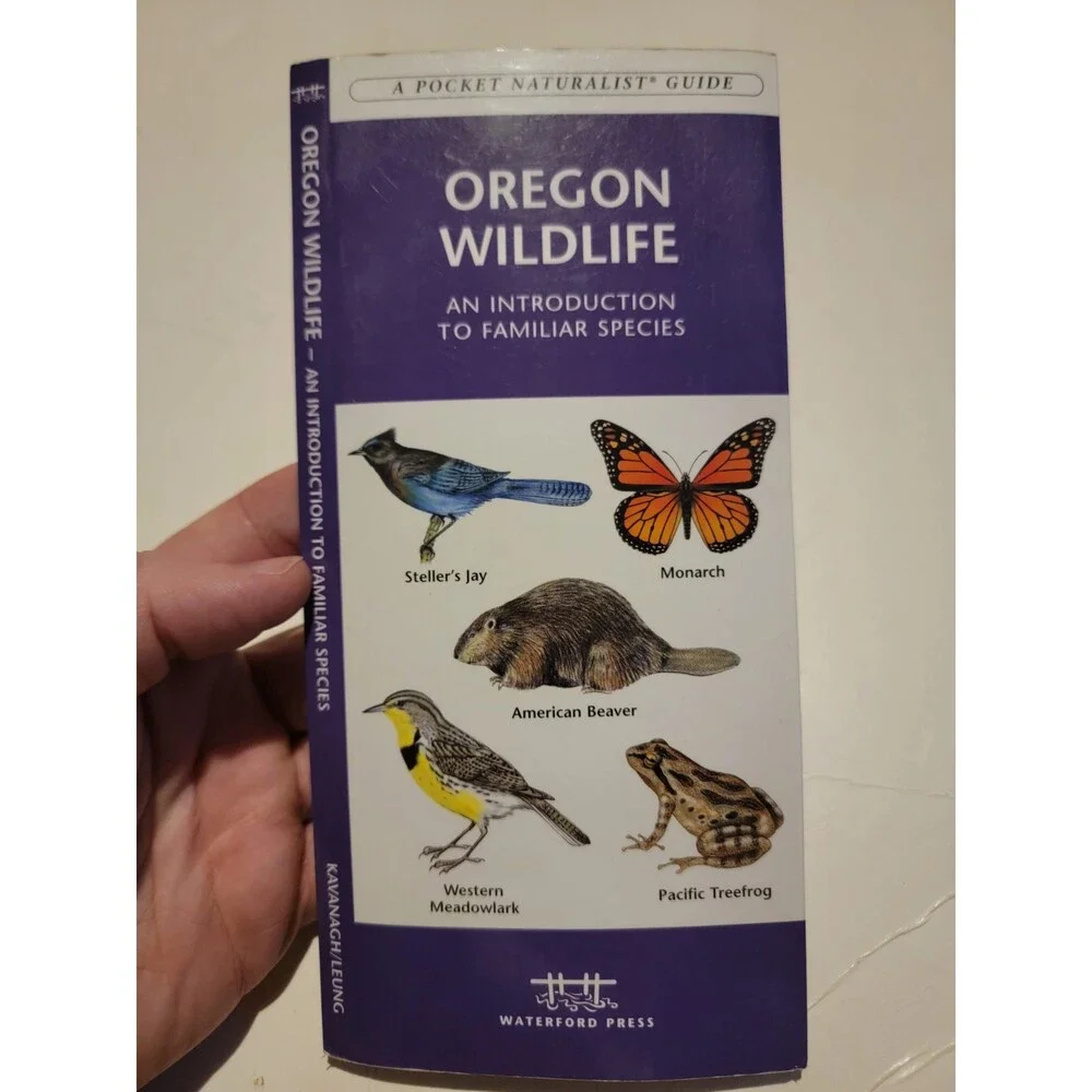 Oregon Wildlife Pocket Guide Naturalist Introduction To Familiar Species